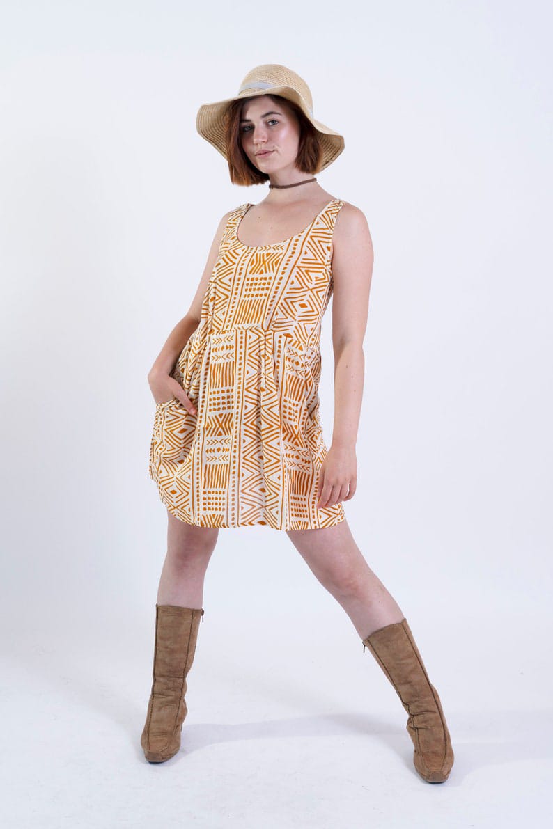 Vestido estilo tribal